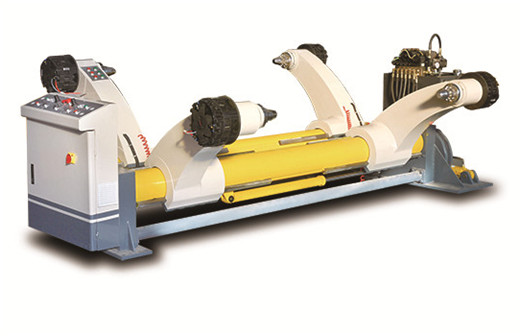 120-180 M / Min Corrugated Cardboard Production Line Hydraulic Type Mill Roll Stand Durable