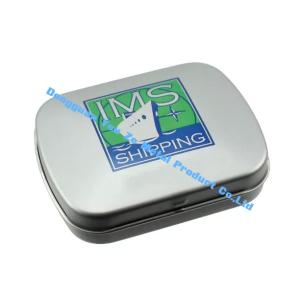 Small Mint Tins Mini Metal Tins with Plastic Insert Rectangular Metal Containers