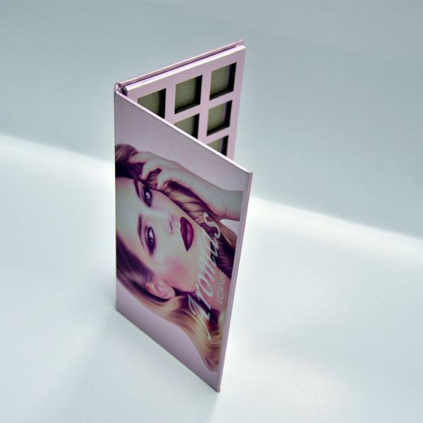 Quality Custom Brand Cosmetics Packaging Eyeshadow Box with Mirror wholesale