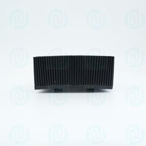 92910001 Bristle Blocks 1.6" Poly Round Foot Black PP Nylon For Gerber Cutter