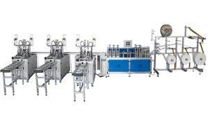 Quality 220V/50HZ Face Mask Making Equipment Fully Automatic For Industrial wholesale