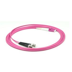 LC-ST Duplex Multimode Fiber Patch Leads OM4 40/100Gg 50/125 2.0mm PVC 1/3/5