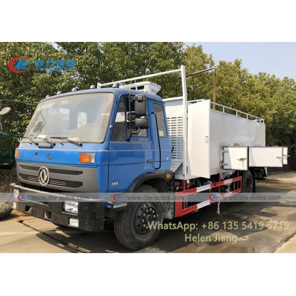 Quality Dongfeng 4x2 10T Live Fish Delivery Truck With Survival Rate 99% wholesale