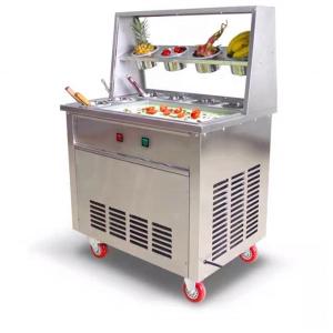 2022 world best salable fried ice cream machine with low investment and long