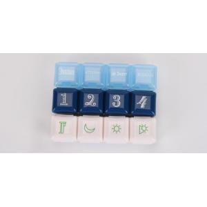 7 day a week cool detachable drugs box with 4 case each day, Safely pop-up 7case