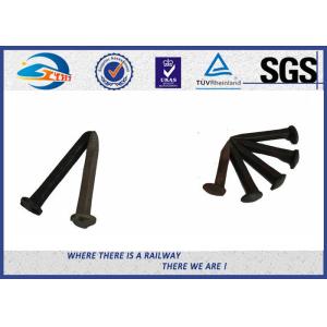 Dacromet / Sherardizing Railway Sleeper Screw dog Track Spikes