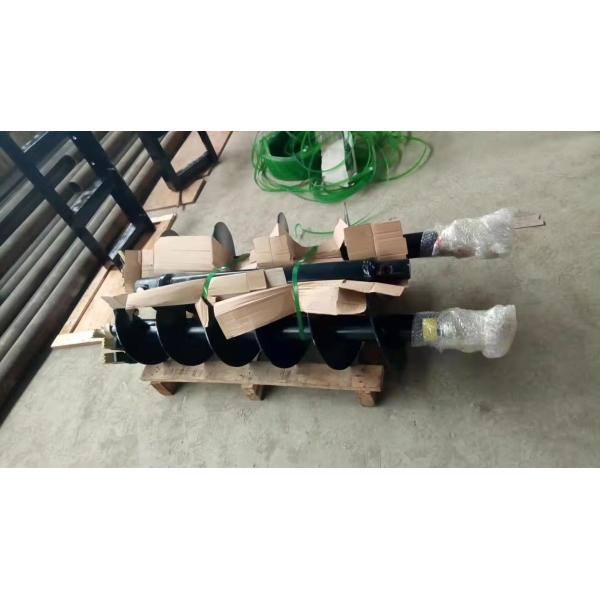 Excavator Attachments Excavator Auger Hydraulic Earth Drill Hydraulic Drill For 10-50 Ton Excavator Earth Augers