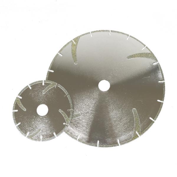 Quality High Cutting Speed Double Electroplated Diamond Saw Blade for Customized Stone Cutting wholesale