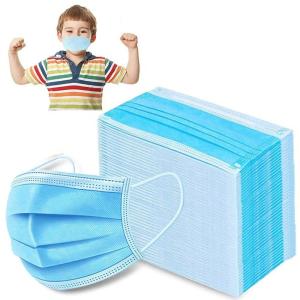 3 Ply Kids Medical Face Mask Elastic Earloop Disposable Non Woven Face Mask