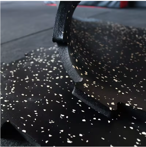 Breathable Lightweight & Cushioned EPDM Interlocking Rubber Mat – Ideal For Gym