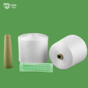 High Tenacity Bright Virgin Polyester Staple Yarn , Polyester Core Spun Yarn