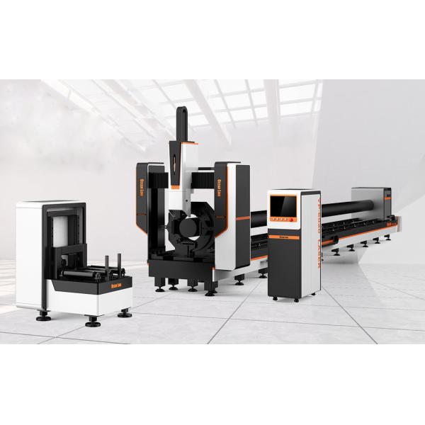 Quality 6KW/12KW CNC Fiber Laser Cutting Machine for Round and Square Tubes,H & I Beams wholesale
