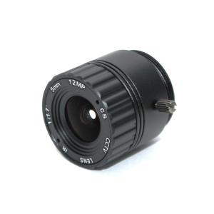 Cheap Fixed Iris CS Mount Lens 5mm 1/1.7&quot; 4K IR Correction F2.0 Megapixels 12MP 87 Degrees for sale