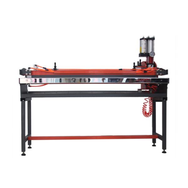 2100mm Wide Semi Automatic Pneumatic Finger Punching Machine For PU PVC Conveyor
