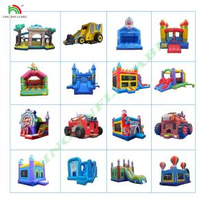 Multiple Styles Customization Commercial Residential Inflatable Water Slide