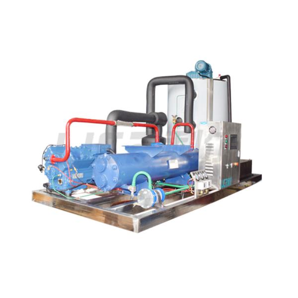 Quality 50T/24H Fresh Water Automatic Ice Maker Machine For  Mine Cooling And Freezing  ,  Artificial Ski Resort wholesale