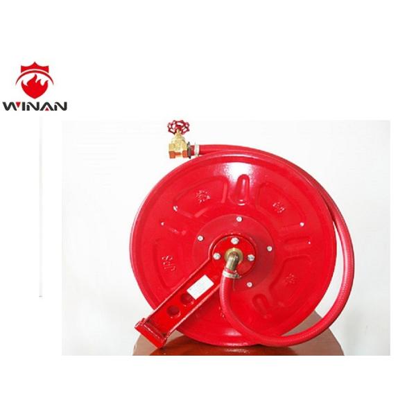 Quality 30m Fixed SS Fire Hose Roller Fire Hydrant Hose Ming Mounted Installation wholesale