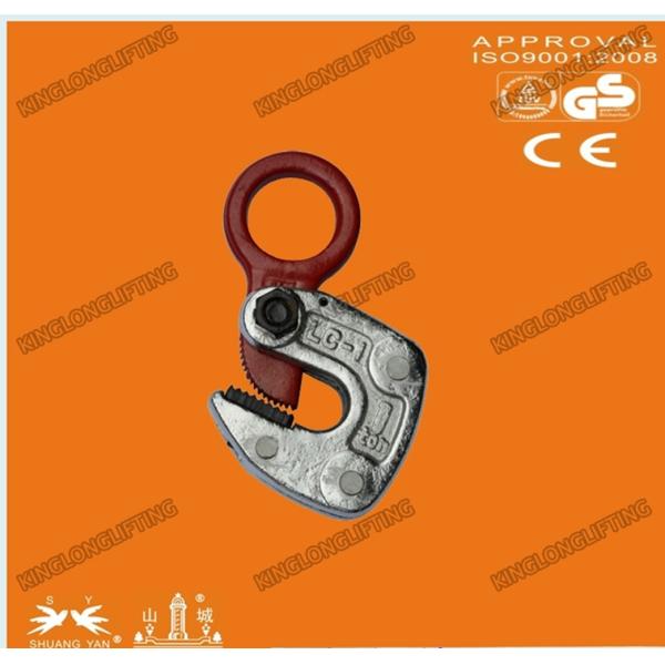 Durable Vertical Plate Clamps Painted Surface Treatment CE Certification
