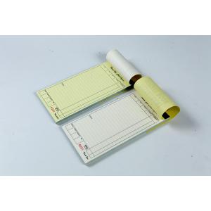 002 Numbered Pages Docket Book / Take Away Docket Book 55ggsm Yellow Cover with