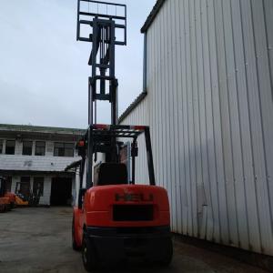 Used HELI 3.5ton 3stages With Side Shift 3.5ton 5ton Forklift Gasoline / Diesel
