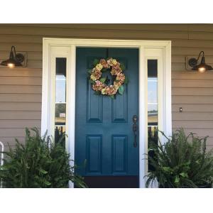 Waterproof IP65 Rating Solar Wall Sconce With Light Sensor