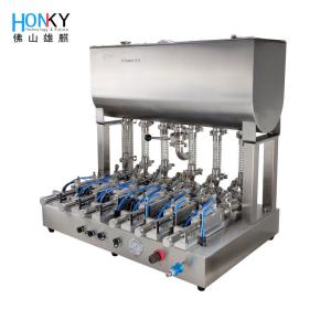 Multi Row Pneumatic Paste Filling Machine With Ceramic Pump Vertical Packing