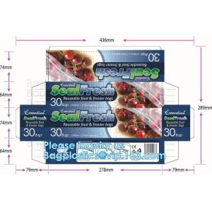 Zipper Seal Food Storage Bag, Zipper Seal Freezer Bag, Zipper Seal Food Storage