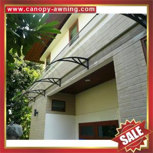Cheap excellent house window door polycarbonate pc diy canopy awning canopies cover shelter sunvisor shield kits manufacturers for sale