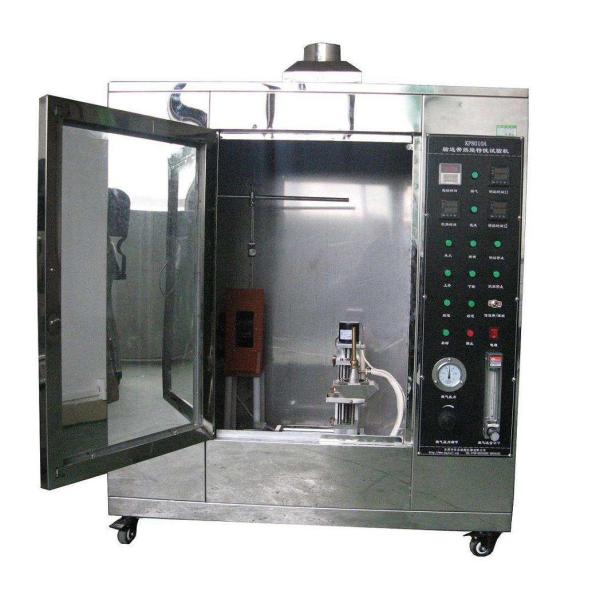 ISO340:2004 Conveyor Belt Vertical Burning Test Machine for Textile Core