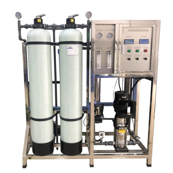 Quality 500L/H Industrial Reverse Osmosis Auto Water Treatment Filter Plant Small RO Purification Machine Filtration System wholesale