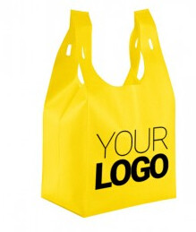 Eco Custom Handle Carry Shopping Non Woven Bag With Your Own Logo, New style