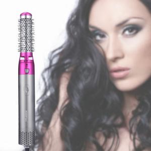 ABS 6 In 1 Detachable Hair Dryer Styler One Step For Straightening Curling