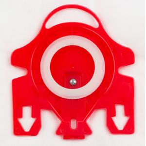 Non Woven 4 Layer 3D HEPA Vacuum Cleaner Filter Bags Red Collar Miele FJM