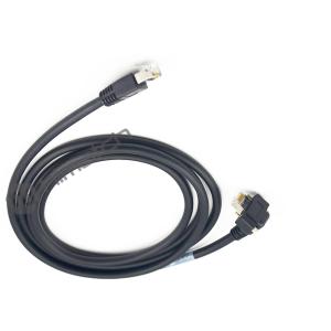 High Flex Right Angle RJ45 GIGE Camera Cable , Gigabit Internet Cable with