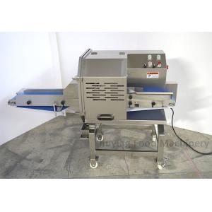 145mm Feeding Inlet Width Conveyor Cutting Machine For Cooked And Chilled Meat