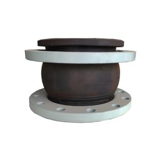 Pn6 DN32 Flexible Rubber Joint Pump Expansion Connector Ball Bellow Flange