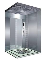 High Speed 0.5m/S Stainless Steel Cargo Elevator For 2-8 Floors