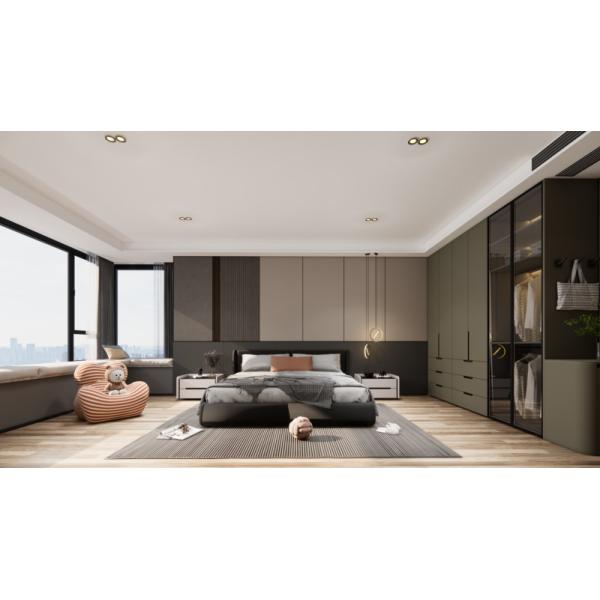 Sage Green Stainless Steel Wardrobe With Dual Space Design For Superior Storage