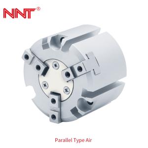 Air Fluid 3 Jaw Pneumatic Gripper Double Acting Smooth Operation