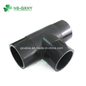 Pn10 Plastic Equal Tee for HDPE Water Pipe SDR17 Wall Thickness 20-630 mm