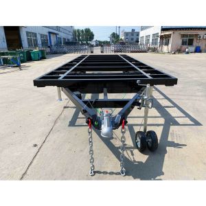 Double Axis Tiny House Trailers ATM 4500kg Moving House Trailers 20FT