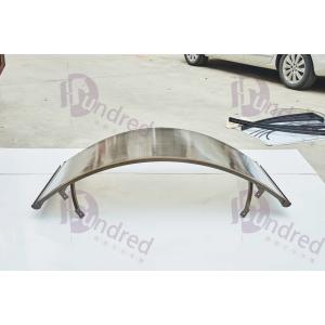 Rainbow Awning With Polycarbonate Solid Or Hollow Sheet