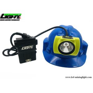 Cheap 4.07W 25000lux 13.6Ah IP68 LED Mining Cap Lamp for sale