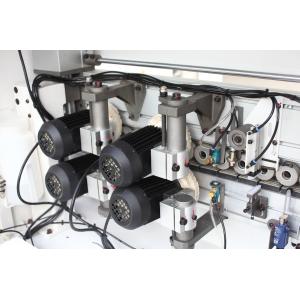 2MM Mdf Pvc Wood Edge Banding Machine Fully Automatic Linear Four Edge Profile