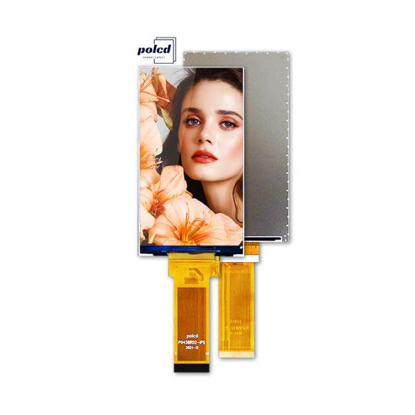 Quality Polcd 4.5 Inch TFT LCD Module 480*854 Resolution 300 Nits RGB 24bit Interface 4.5" LCD Display wholesale
