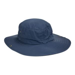 Plain Pattern Outside Fisherman Bucket Hat With String Mix Panels Style