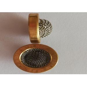 Dome Shaped Brass Filter Screen Mesh with Single Layer and Square Hole for