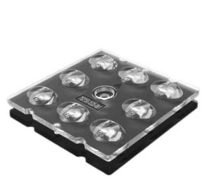 Cheap SMD 3535 Optical Multi Lens Array Practical 8 In 1 Type II-S Degree for sale