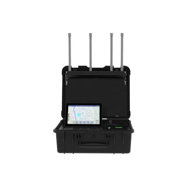 10km Portable Briefcase UAV GIS Map Data UAV Detector with DJI Mavic Air Mini
