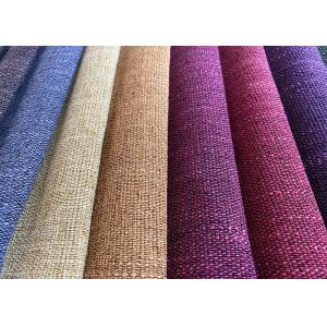 Tear Resistant Linen Sofa Fabric Modern 100 Polyester Upholstery Fabric